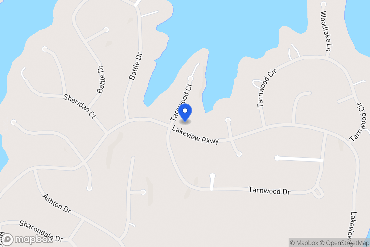 Map of 9016 Lakeview Pkwy