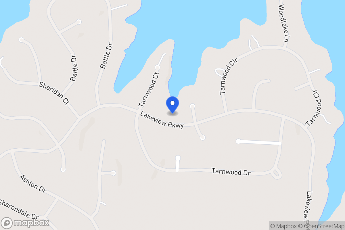 Map of 9020 Lakeview Pkwy