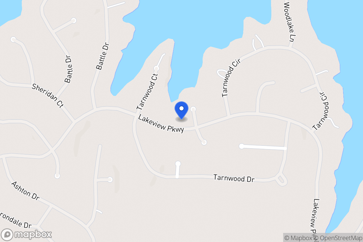 Map of 9021 Lakeview Pkwy