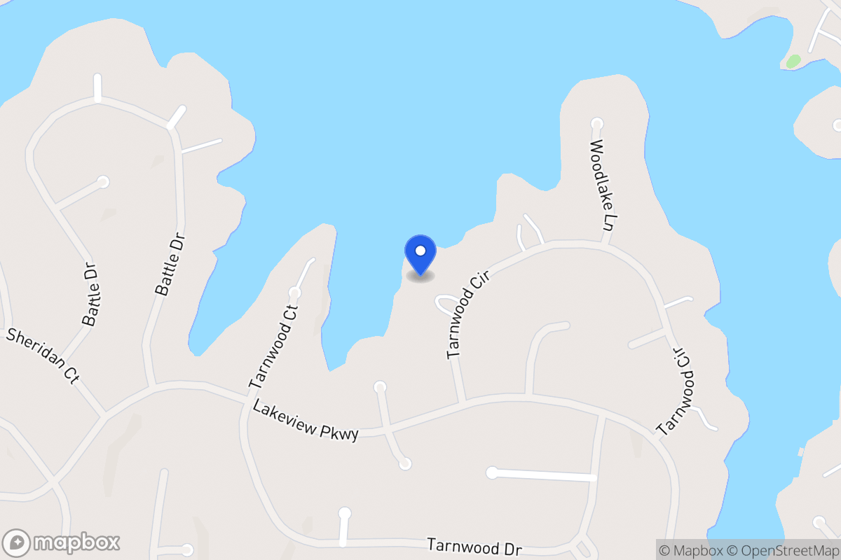 Map of 9036 Woodlake Pl
