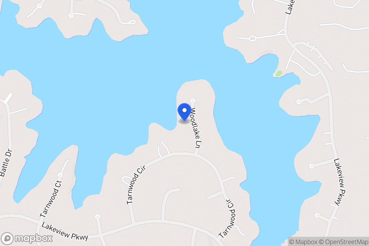 Map of 9048 Woodlake Ln