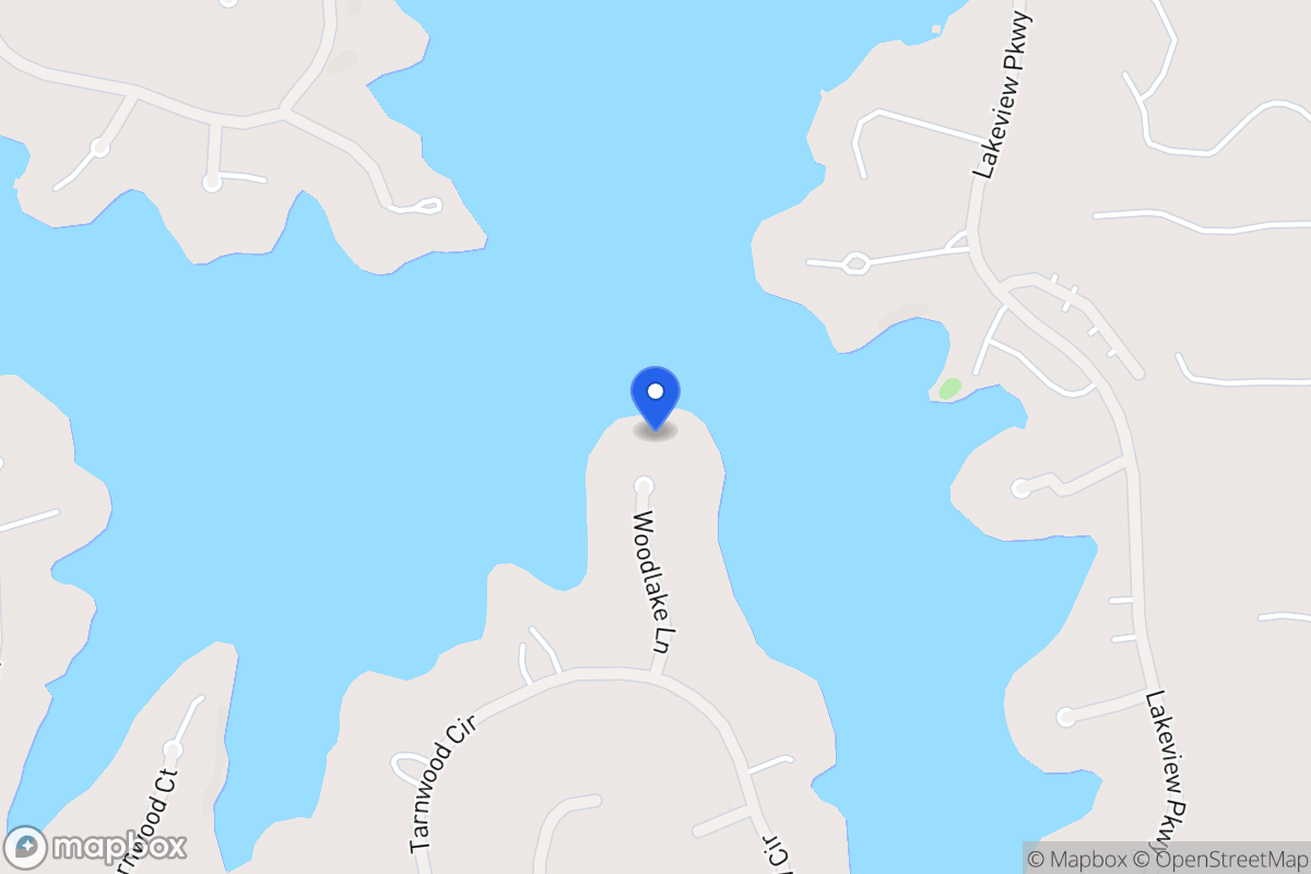 Map of 9053 Woodlake Ln