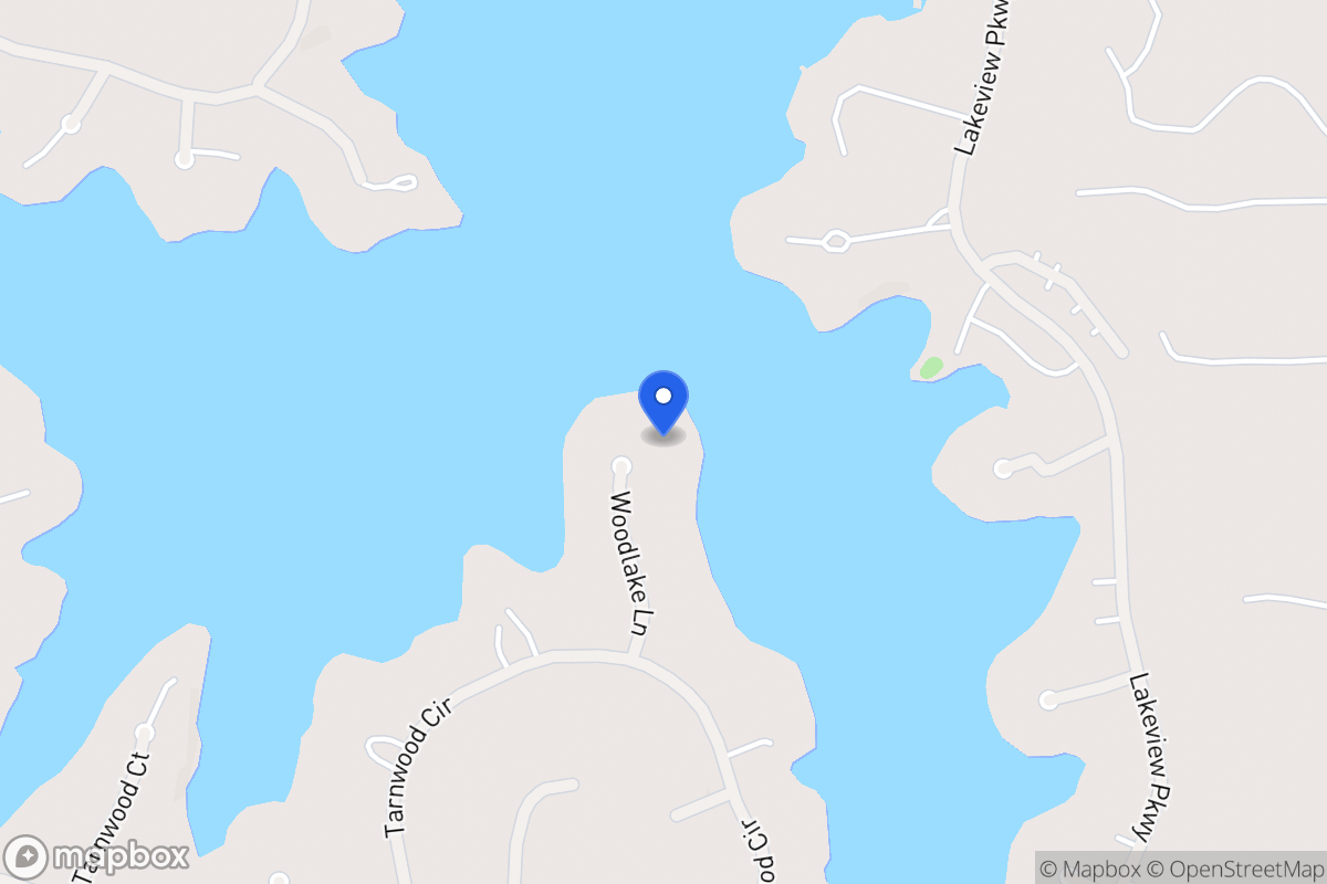Map of 9054 Woodlake Ln