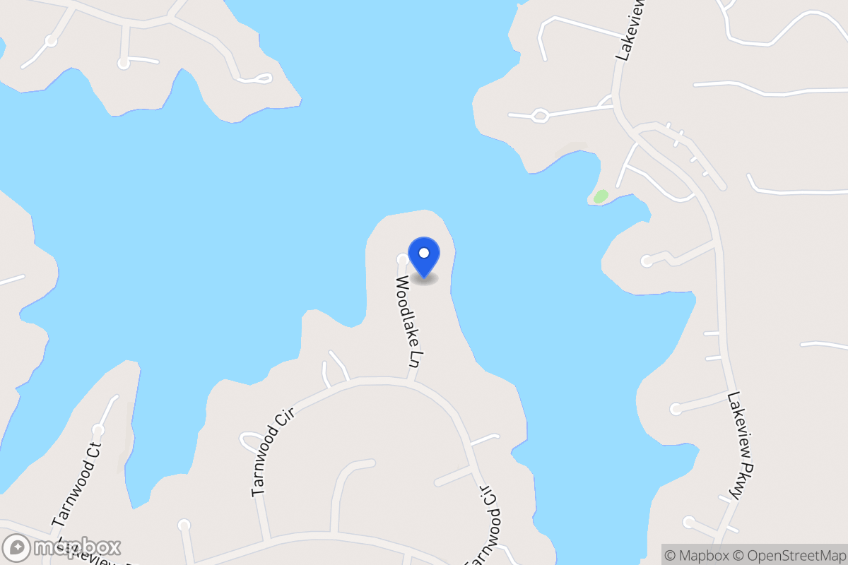 Map of 9056 Woodlake Ln
