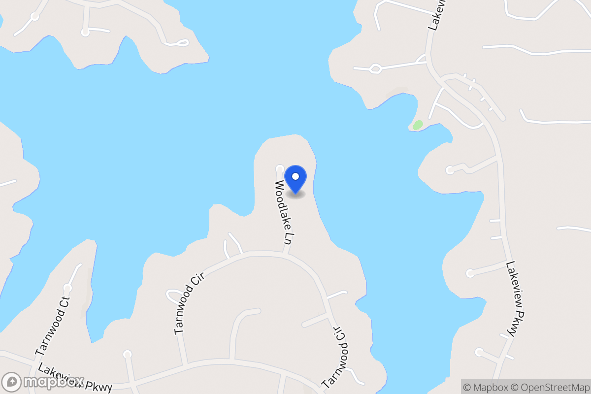 Map of 9057 Woodlake Ln