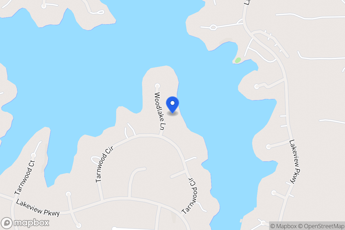 Map of 9059 Woodlake Ln