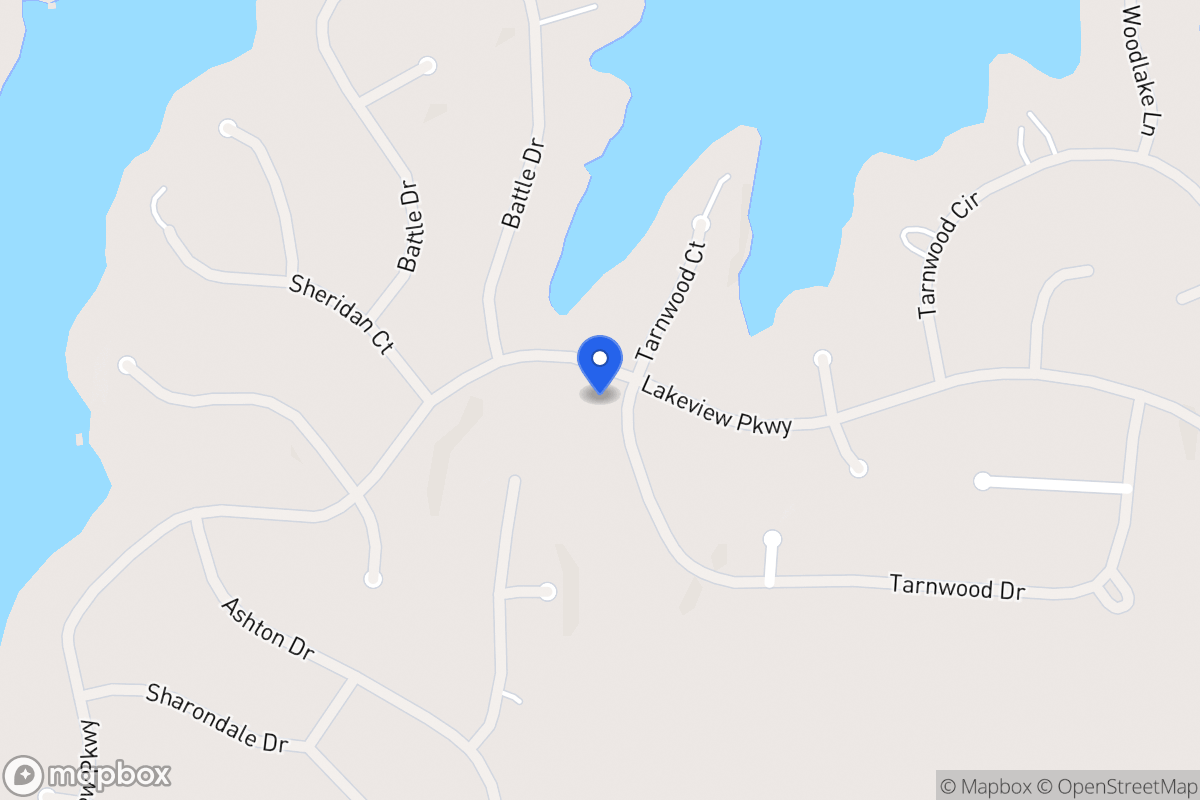 Map of 9125 Lakeview Pkwy