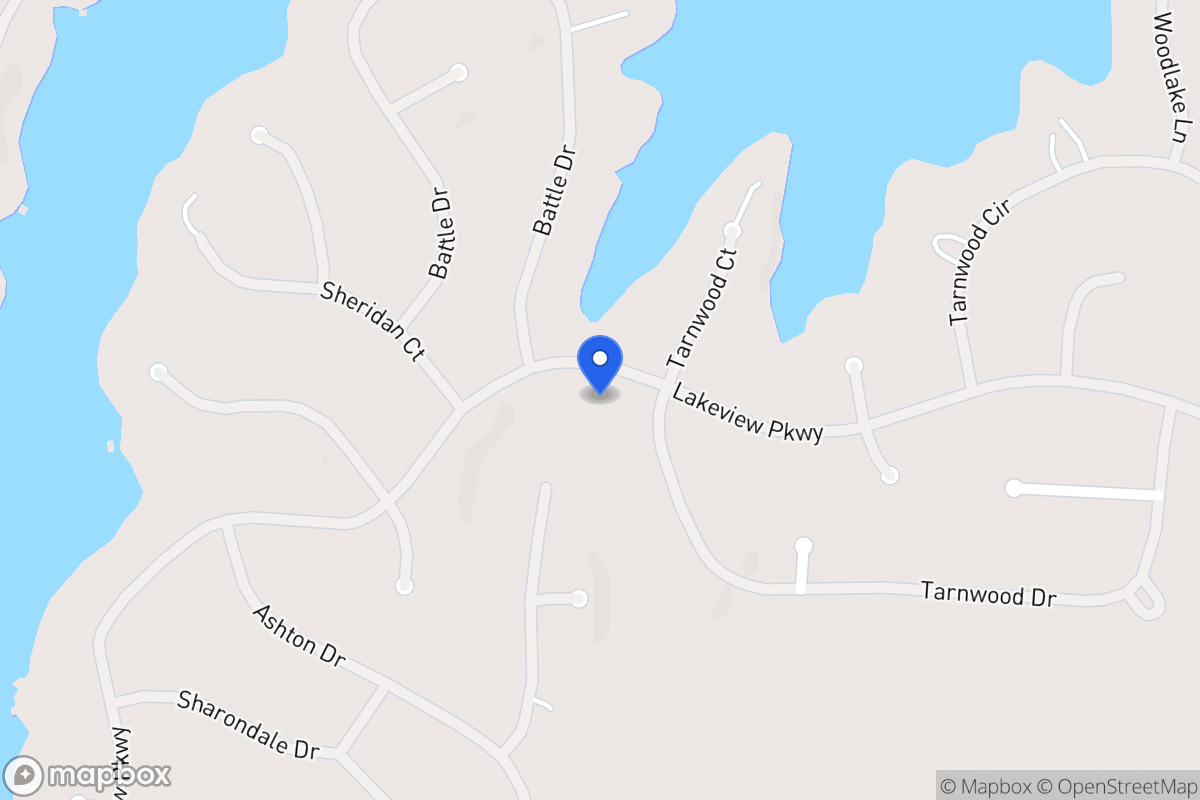 Map of 9126 Lakeview Pkwy