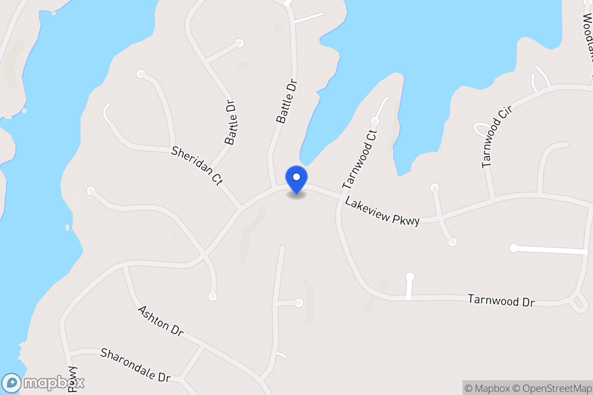 Map of 9127 Lakeview Pkwy