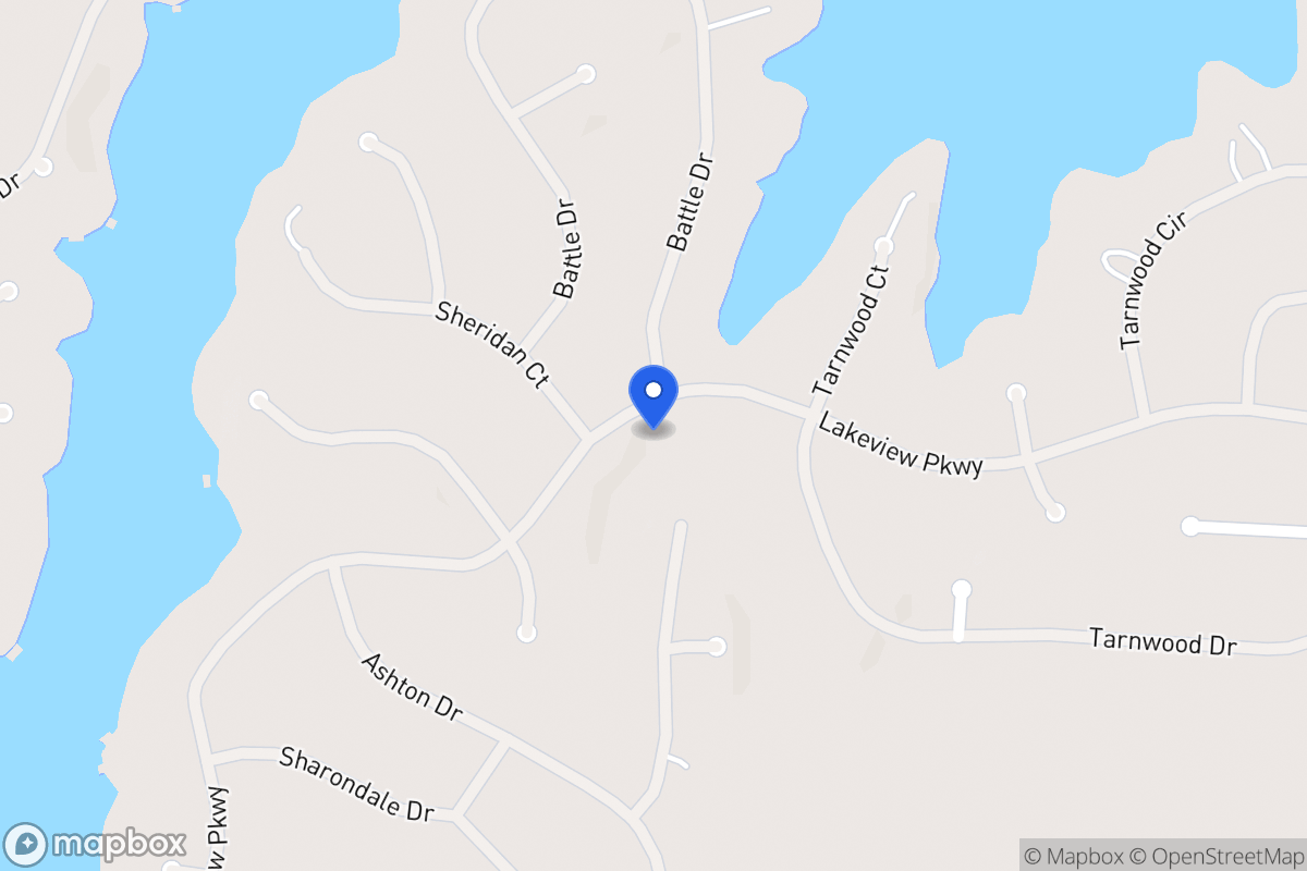 Map of 9128 Lakeview Pkwy