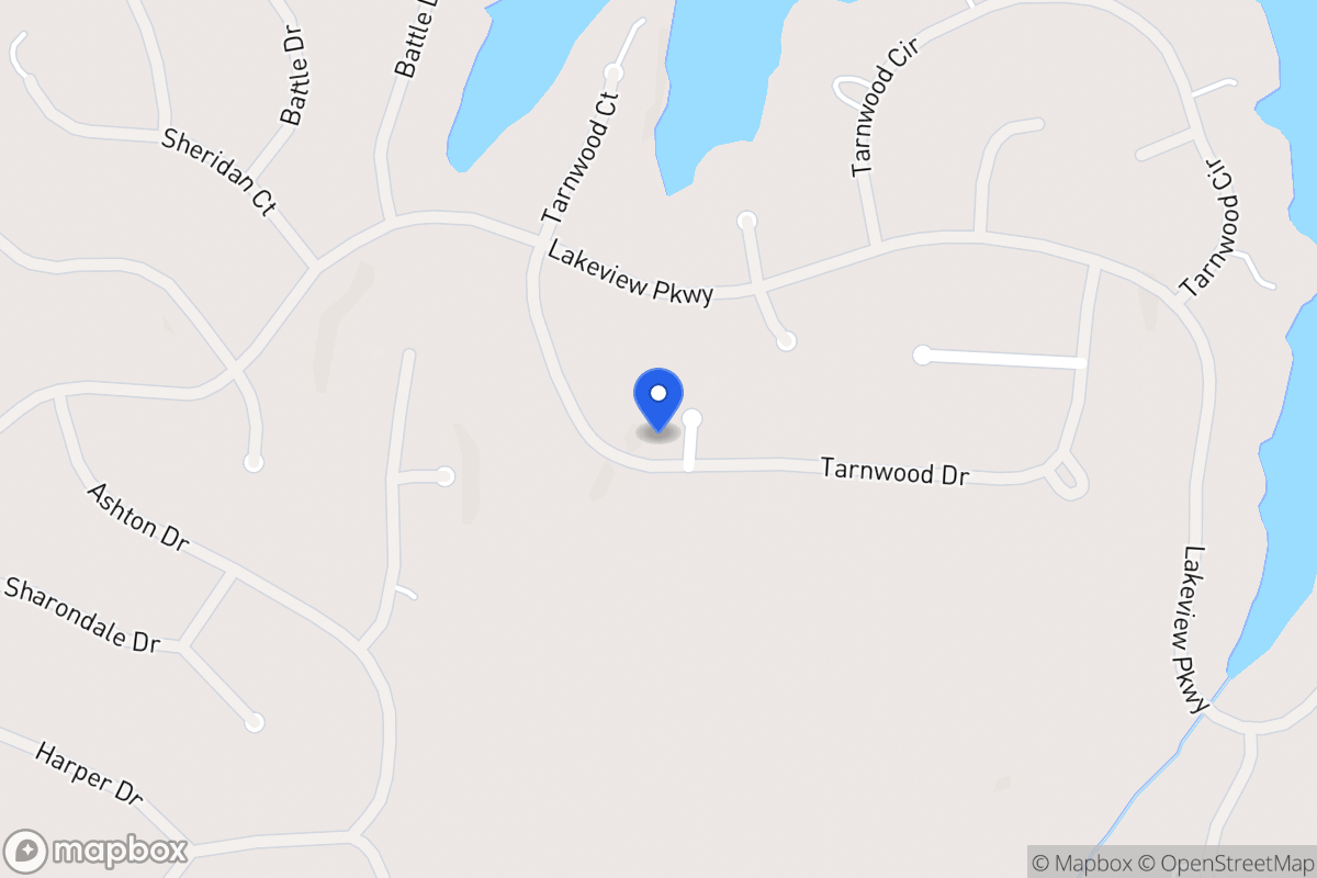 Map of 9136 Beechwood Ct