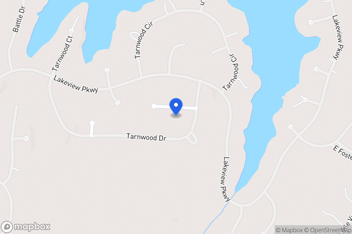 Map of 9155 Beechwood Ln