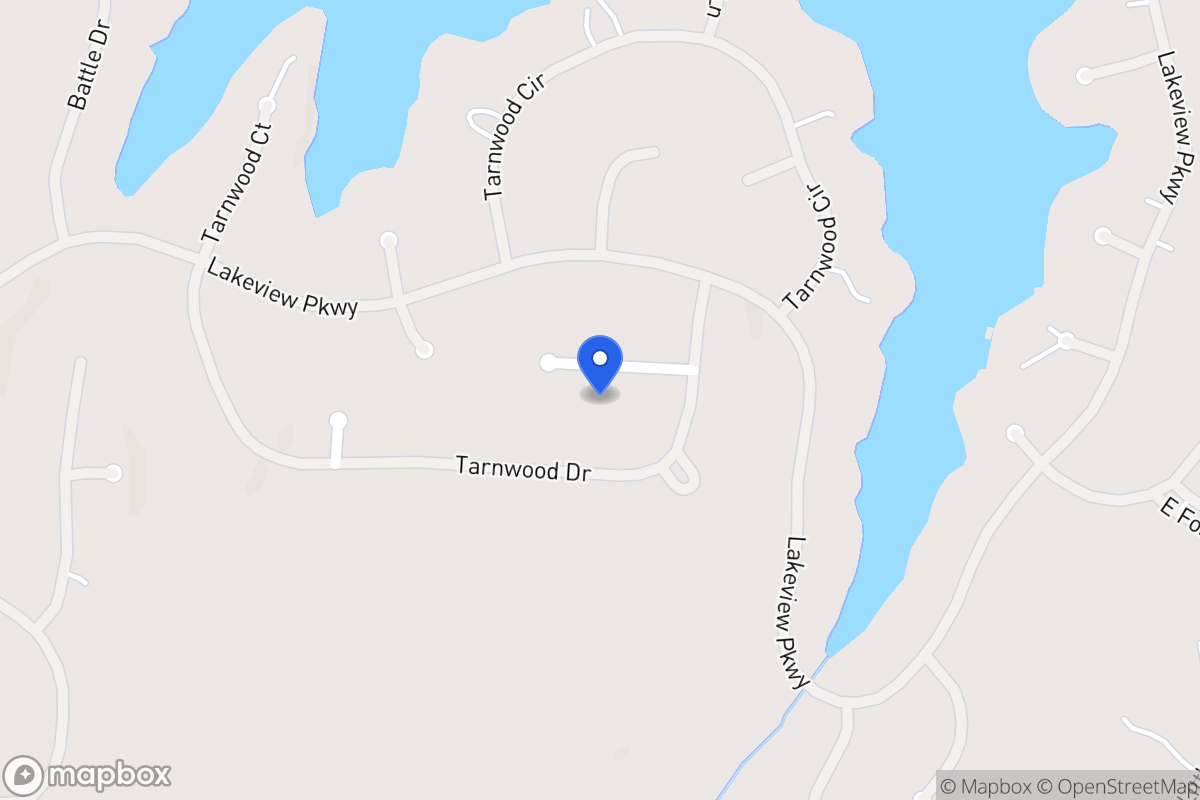 Map of 9156 Beechwood Ln