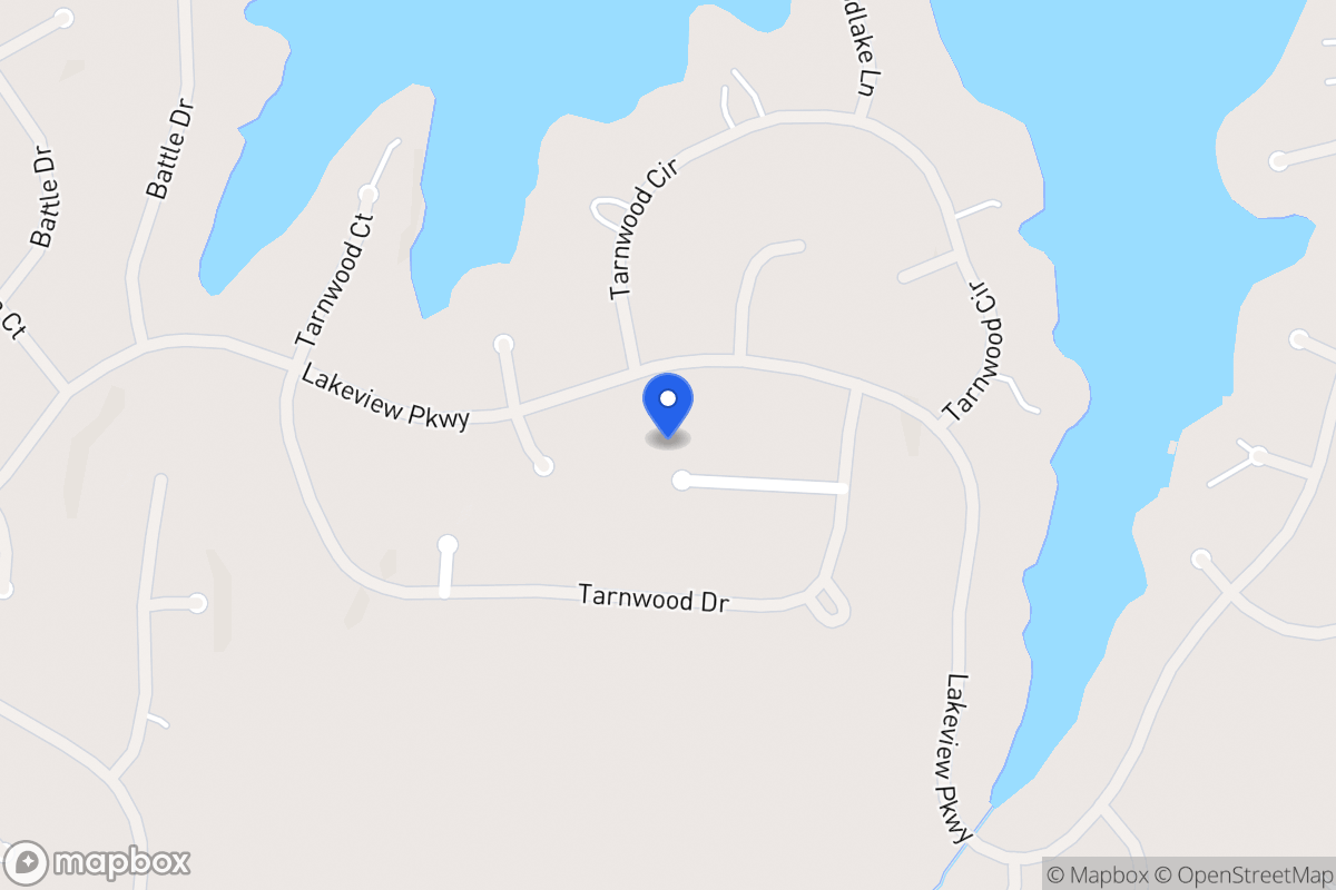 Map of 9162 Beechwood Ln