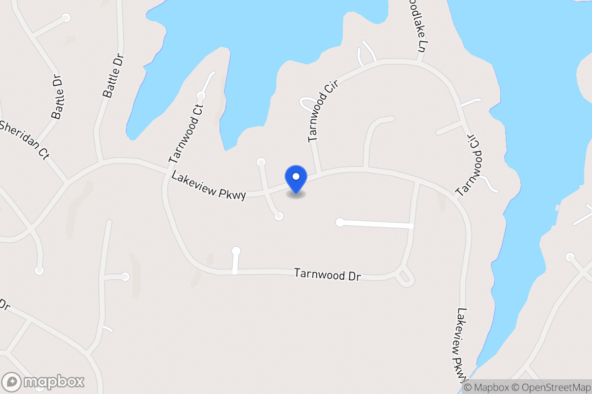 Map of 9177 Lakeview Pkwy