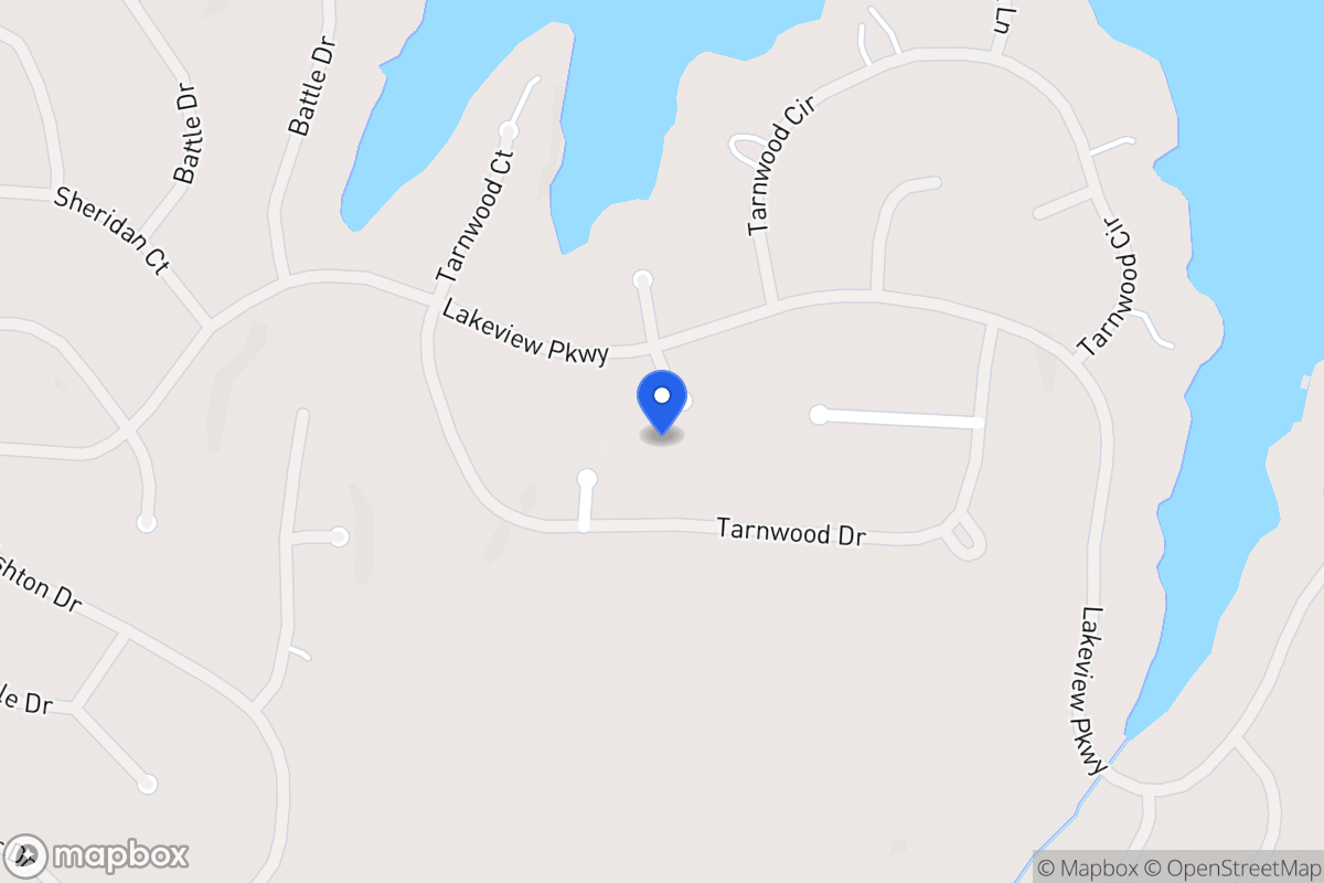 Map of 9182 S Tarnwood Pl