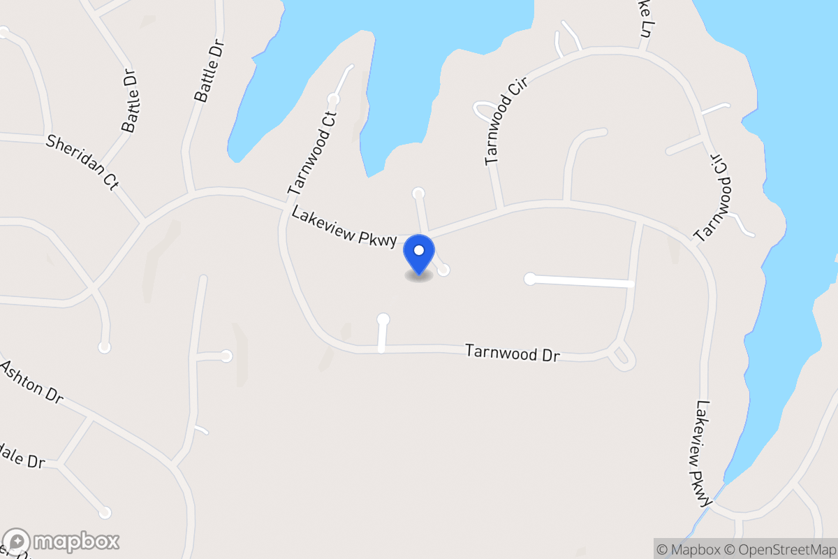 Map of 9183 S Tarnwood Pl