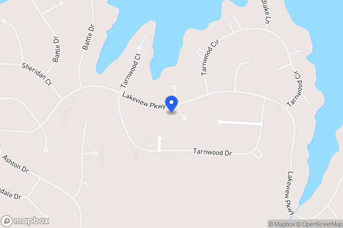 Map of 9184 S Tarnwood Pl