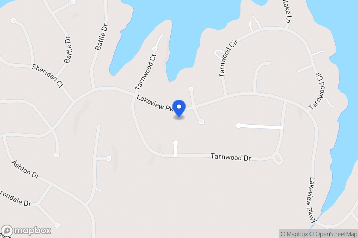 Map of 9185 Lakeview Pkwy