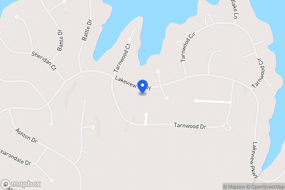 Map of 9186 Lakeview Pkwy