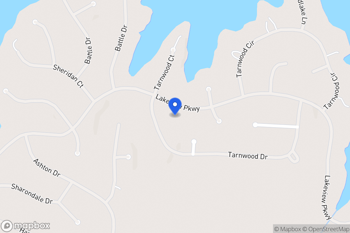 Map of 9188 Lakeview Pkwy