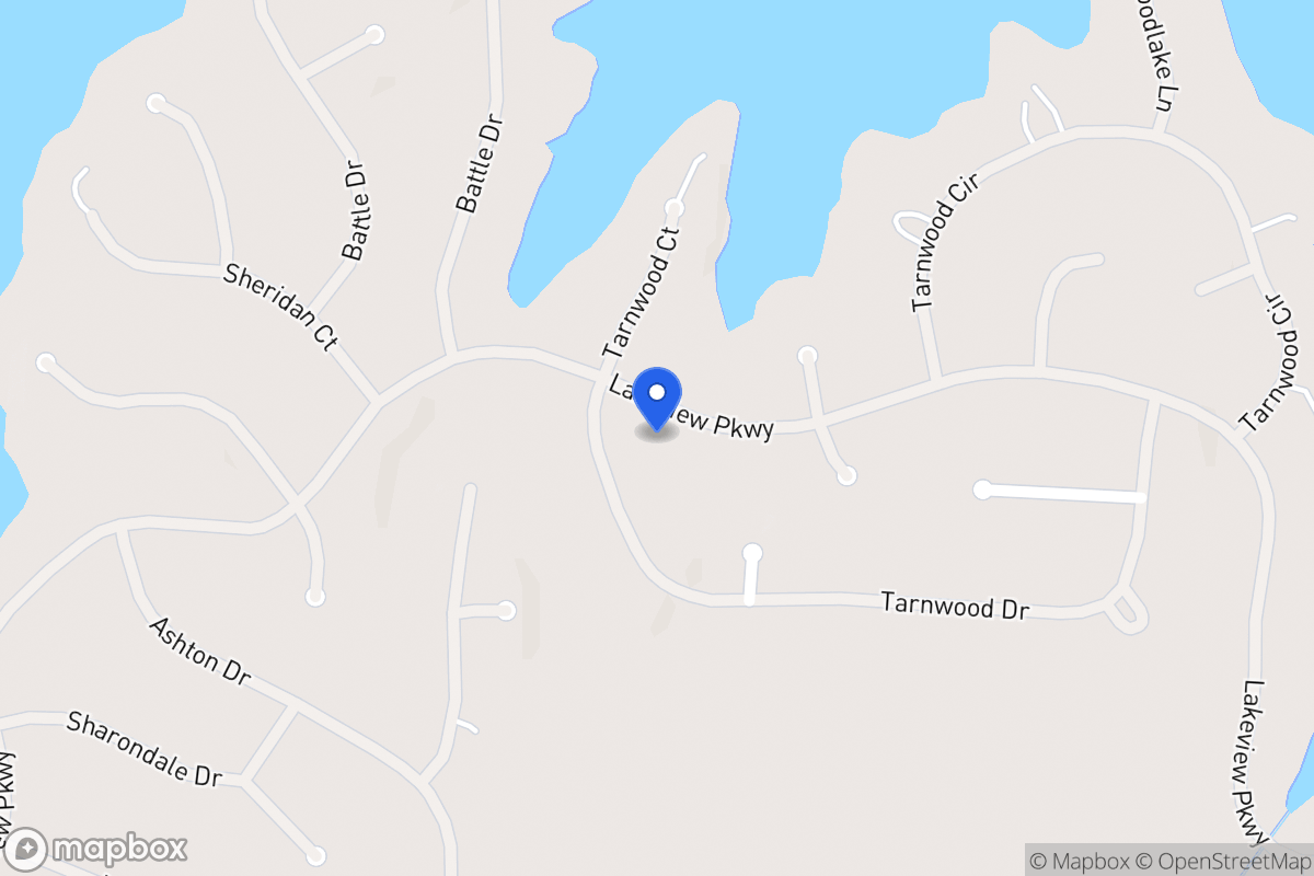 Map of 9189 Lakeview Pkwy
