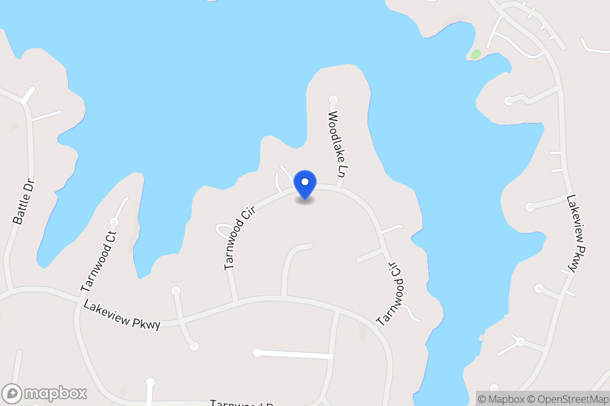 Map of 9200 Tarnwood Cir
