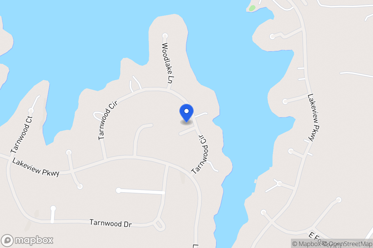 Map of 9207 Woodlake Ct