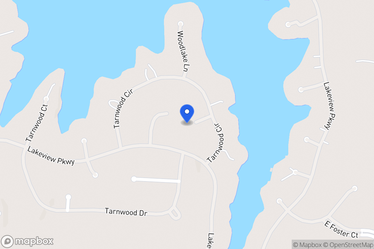 Map of 9209 Woodlake Ct