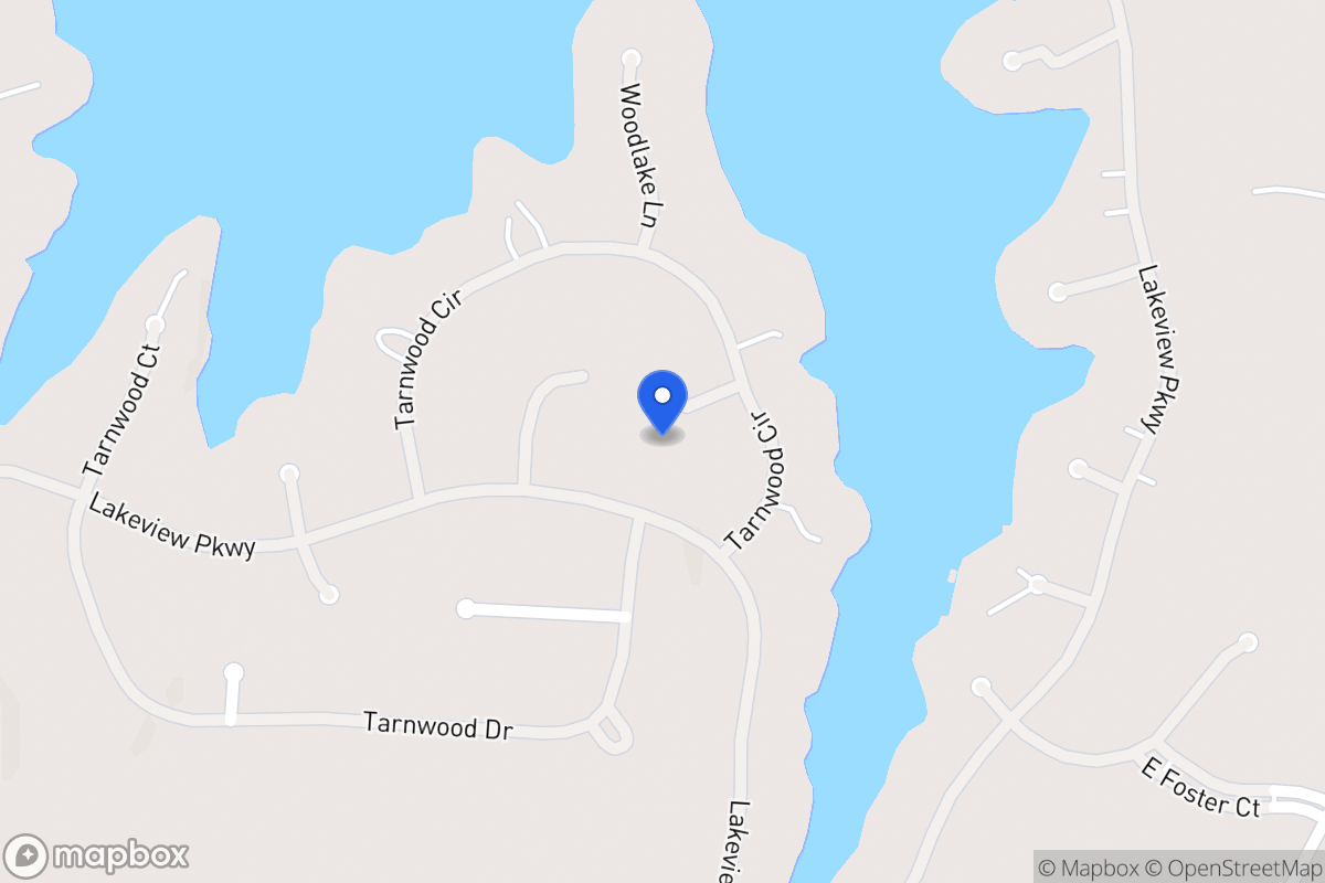 Map of 9210 Woodlake Ct