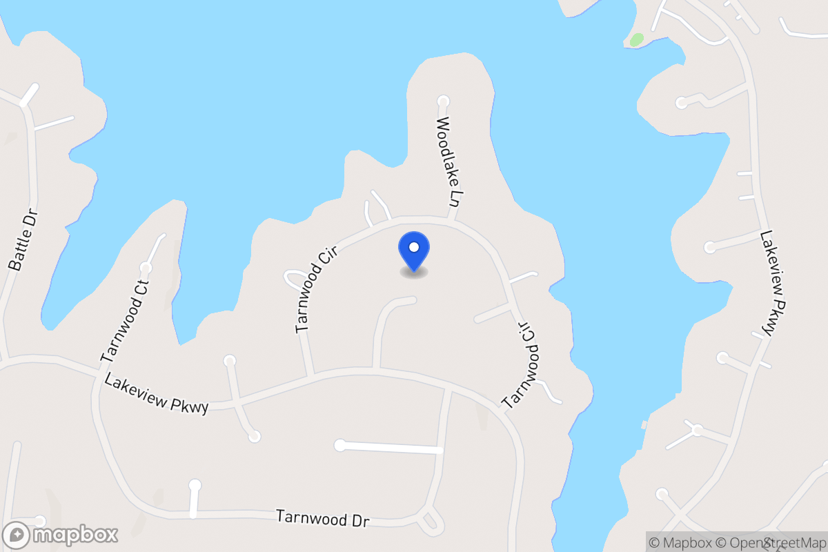 Map of 9226 Tarnwood Ln