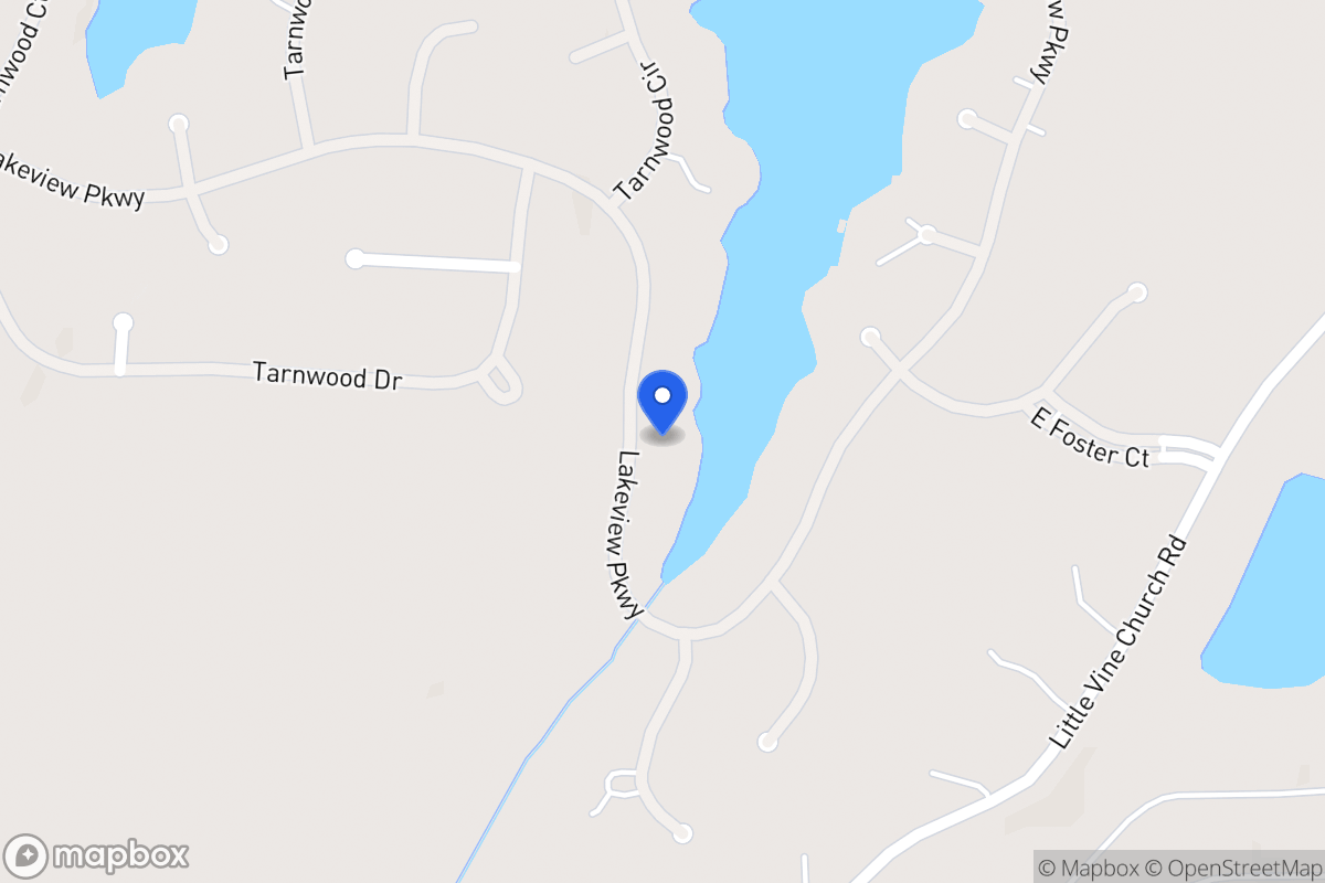 Map of 10001 Lakeview Pkwy