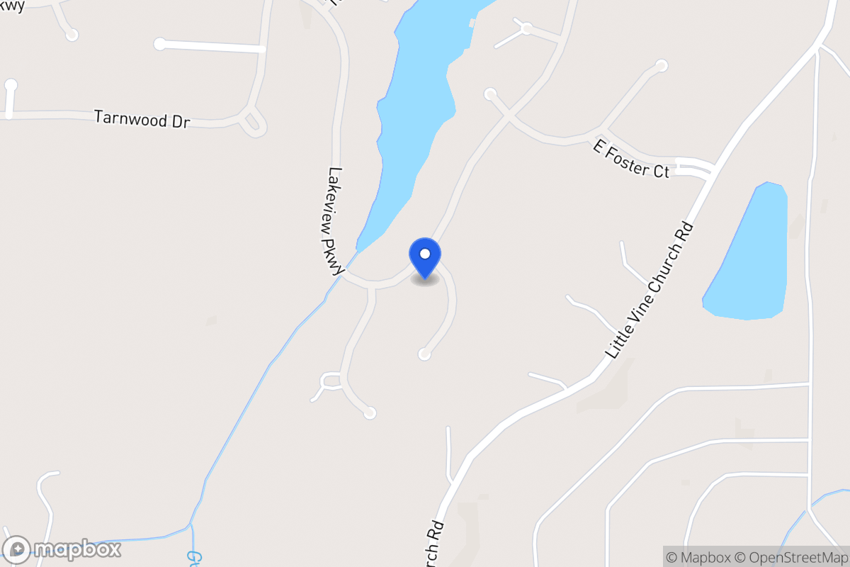 Map of 10026 Lakeview Pkwy