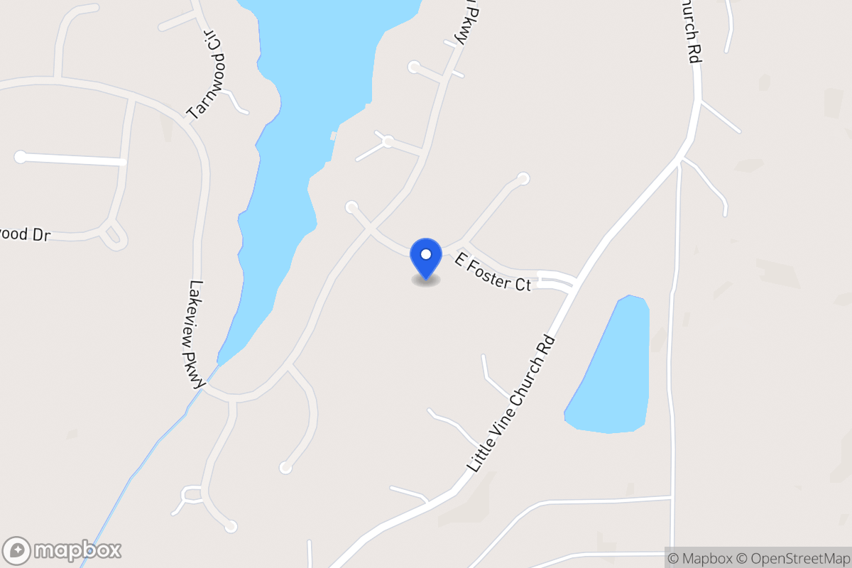 Map of 10050 E Foster Ct