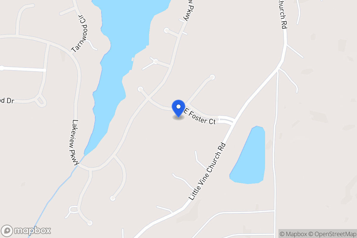 Map of 10051 E Foster Pl