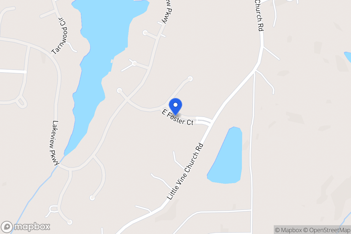 Map of 10054 E Foster Pl