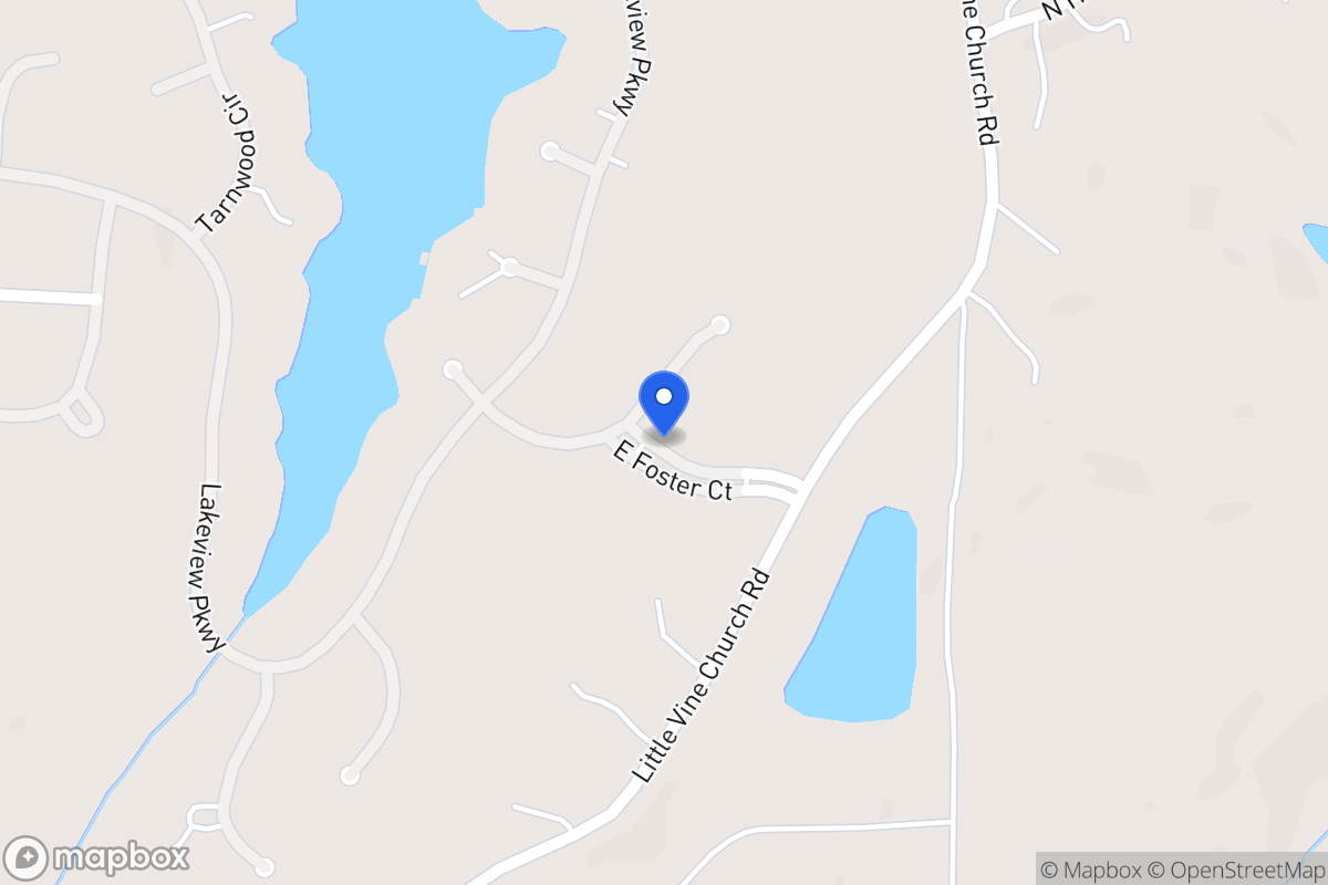 Map of 10055 E Foster Ct