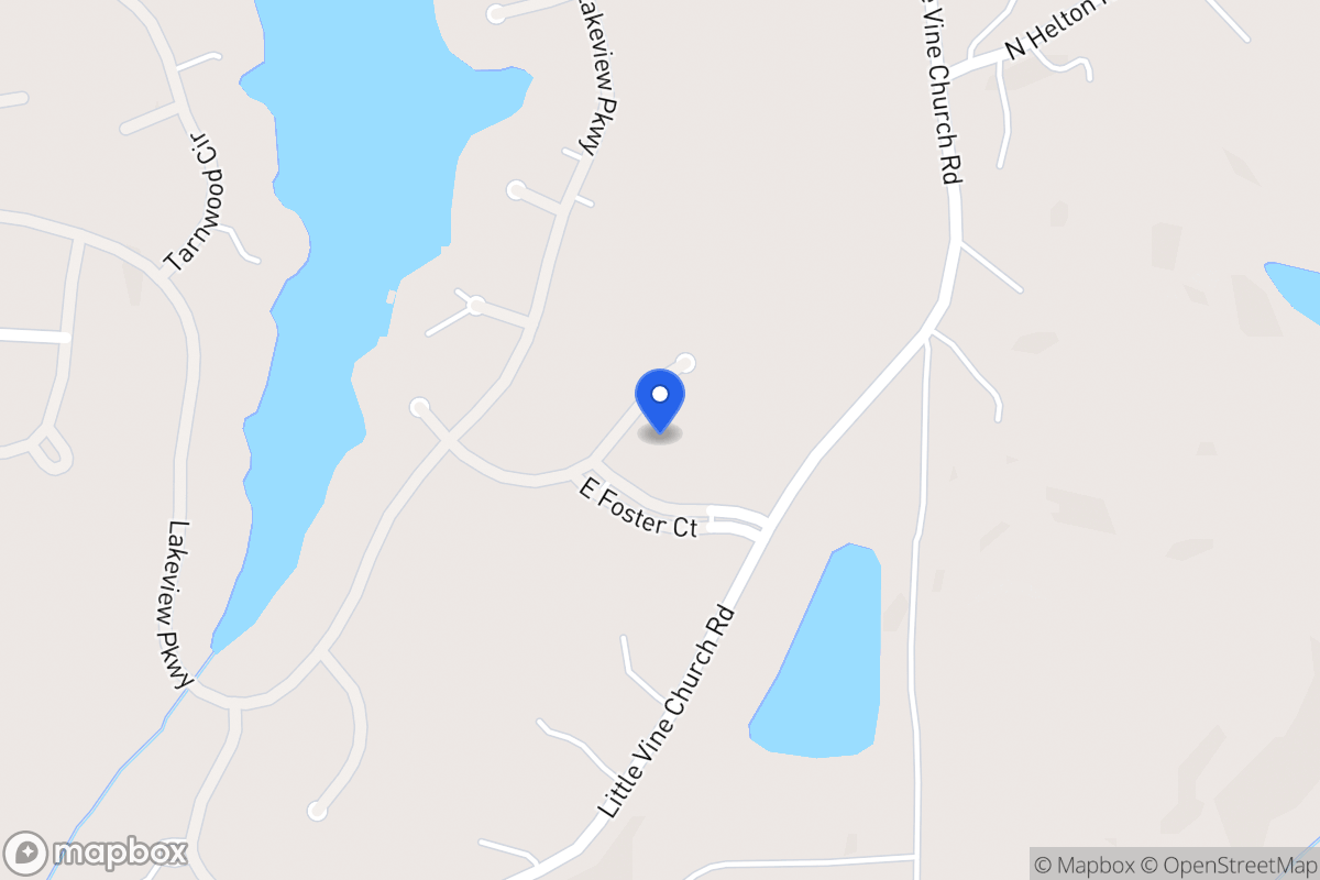 Map of 10057 E Foster Ct