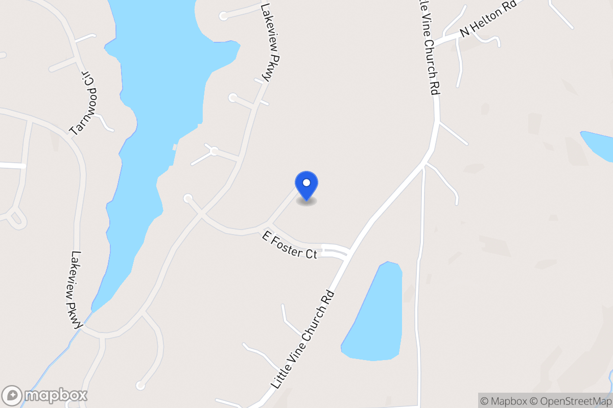Map of 10058 E Foster Ct