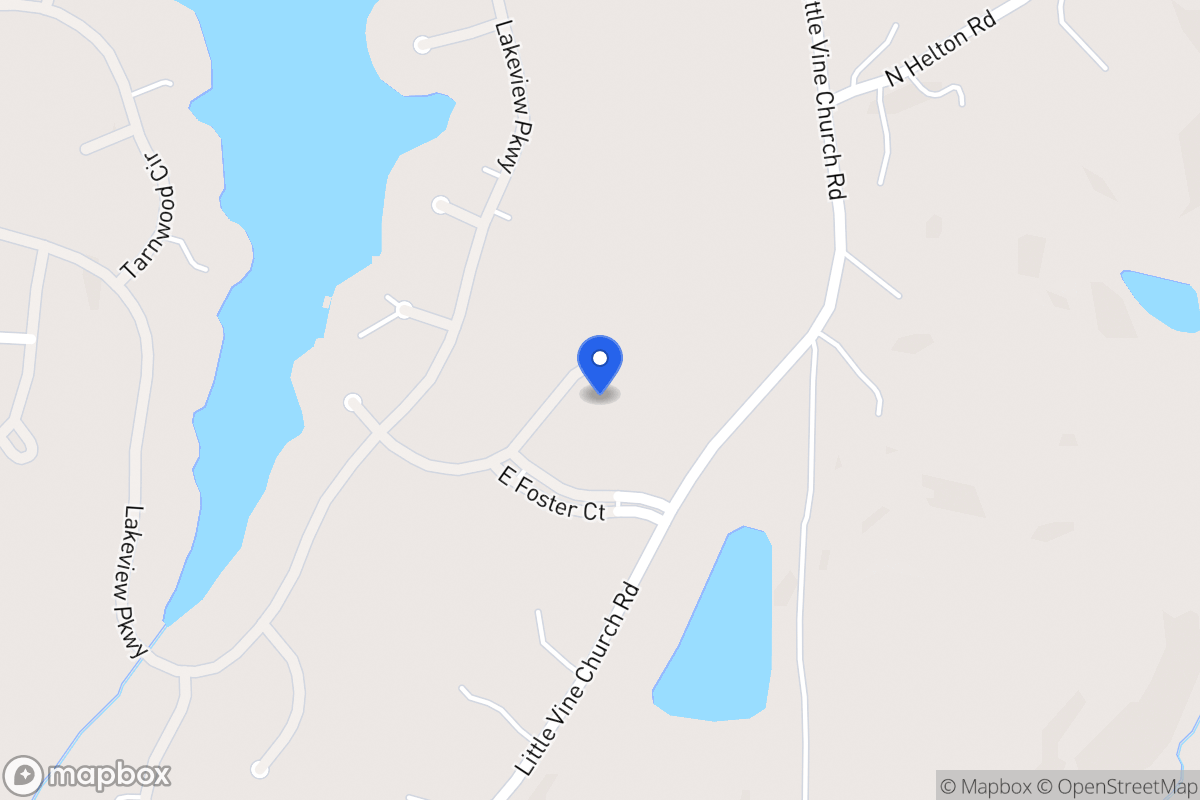 Map of 10059 E Foster Ct