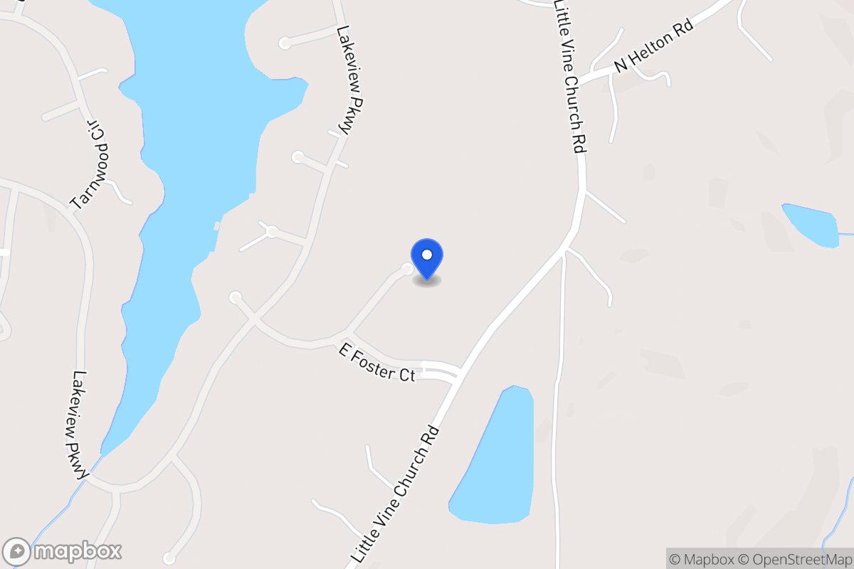 Map of 10060 E Foster Ct