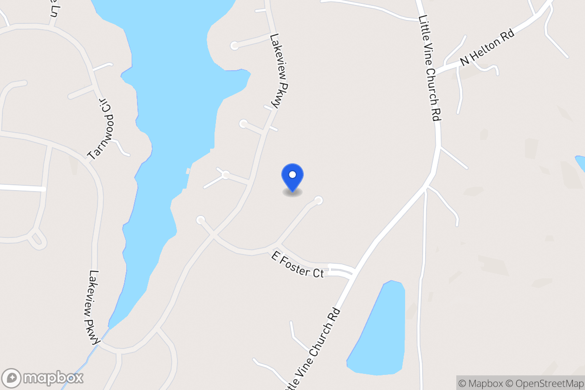 Map of 10064 E Foster Ct