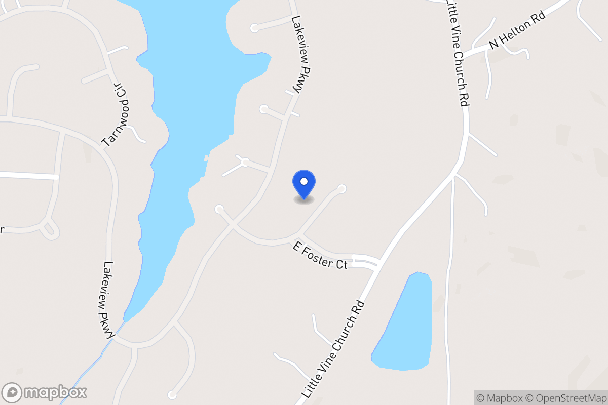 Map of 10066 E Foster Ct