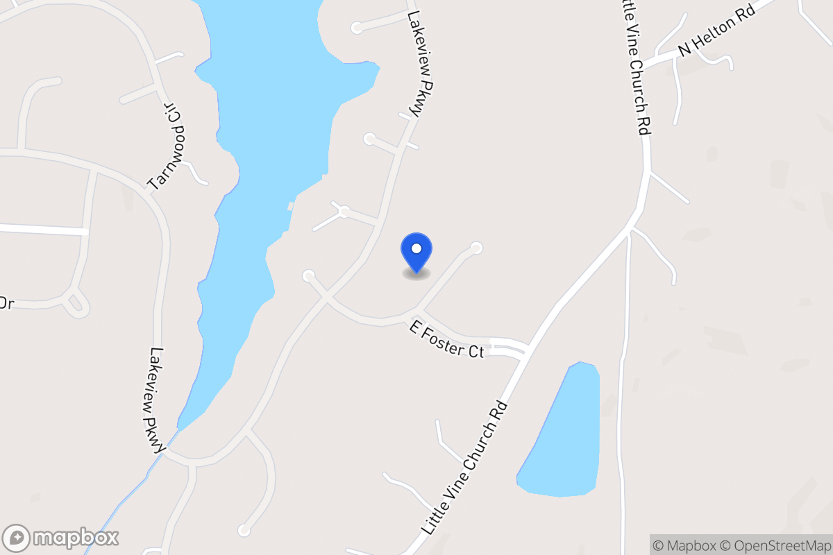 Map of 10067 E Foster Ct
