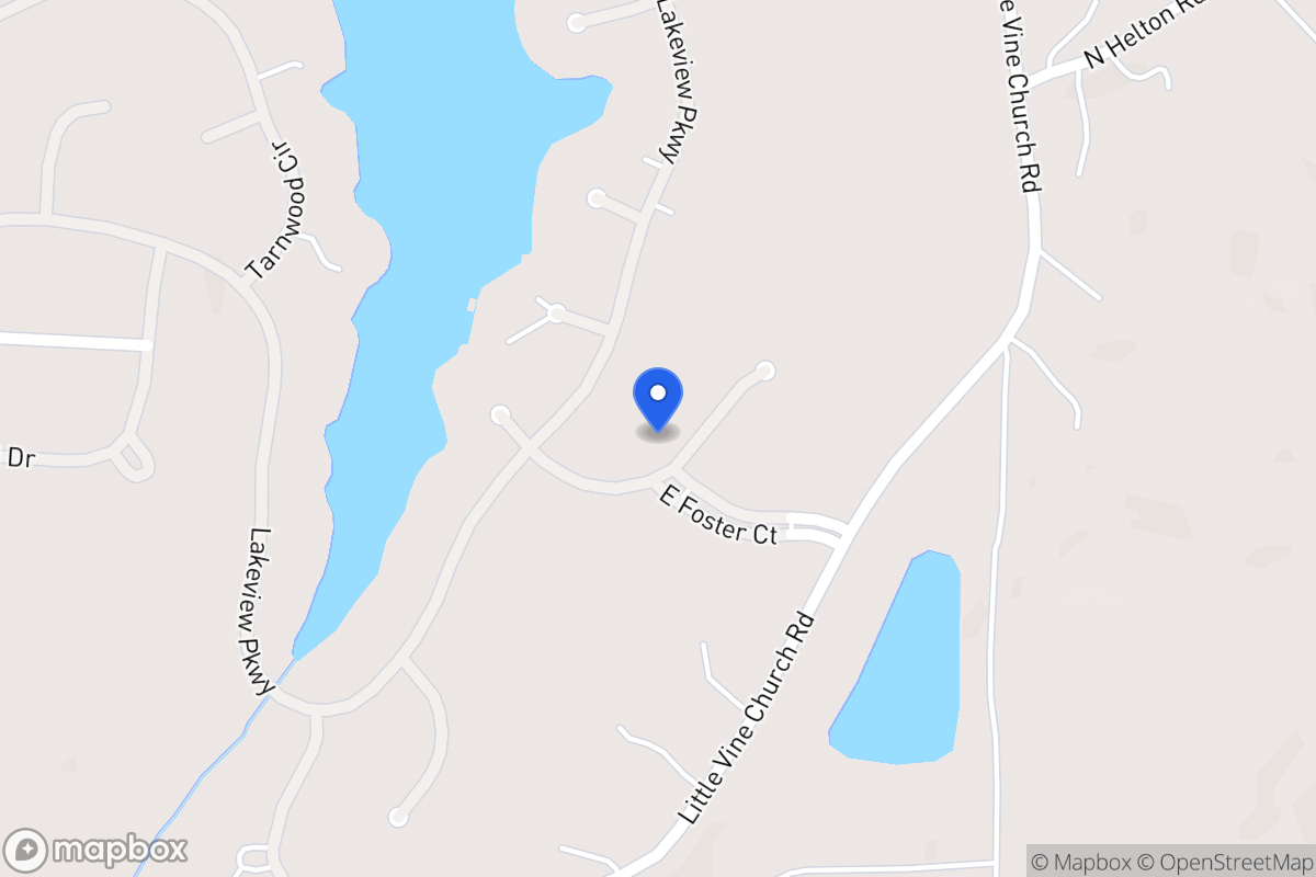 Map of 10068 E Foster Ct