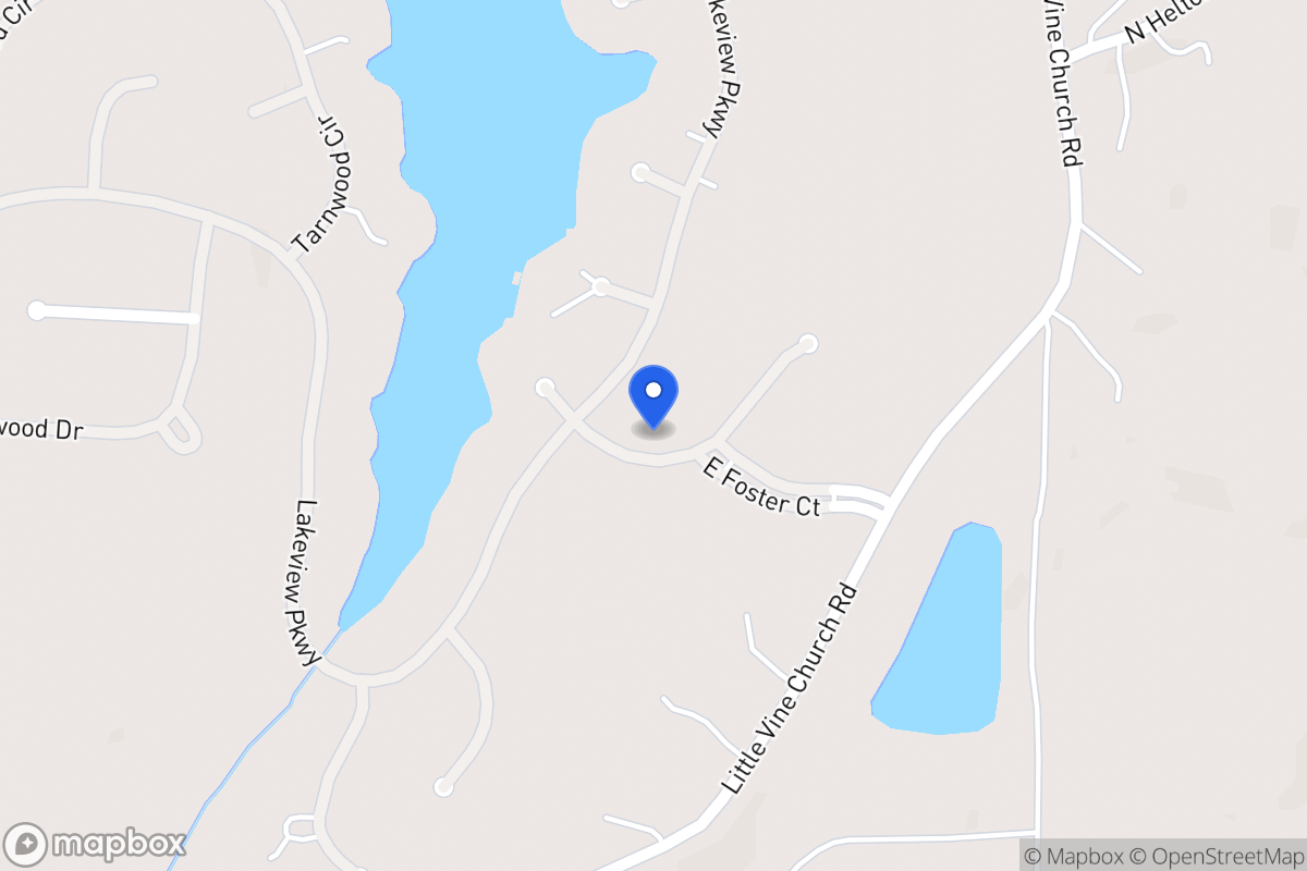 Map of 10070 E Foster Ct