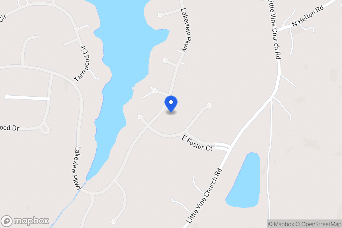 Map of 10073 Lakeview Pkwy