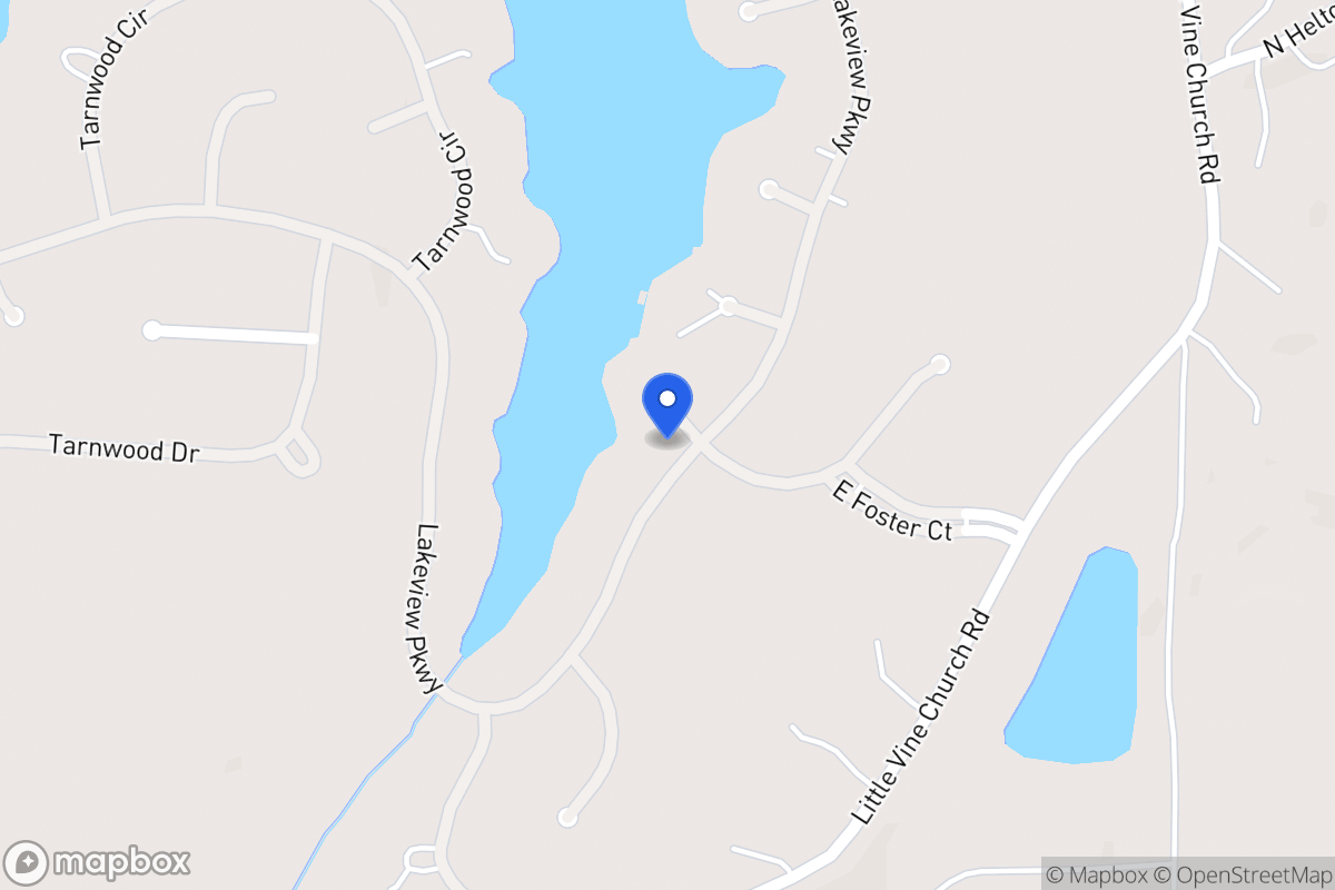 Map of 10091 Lakeview Pkwy