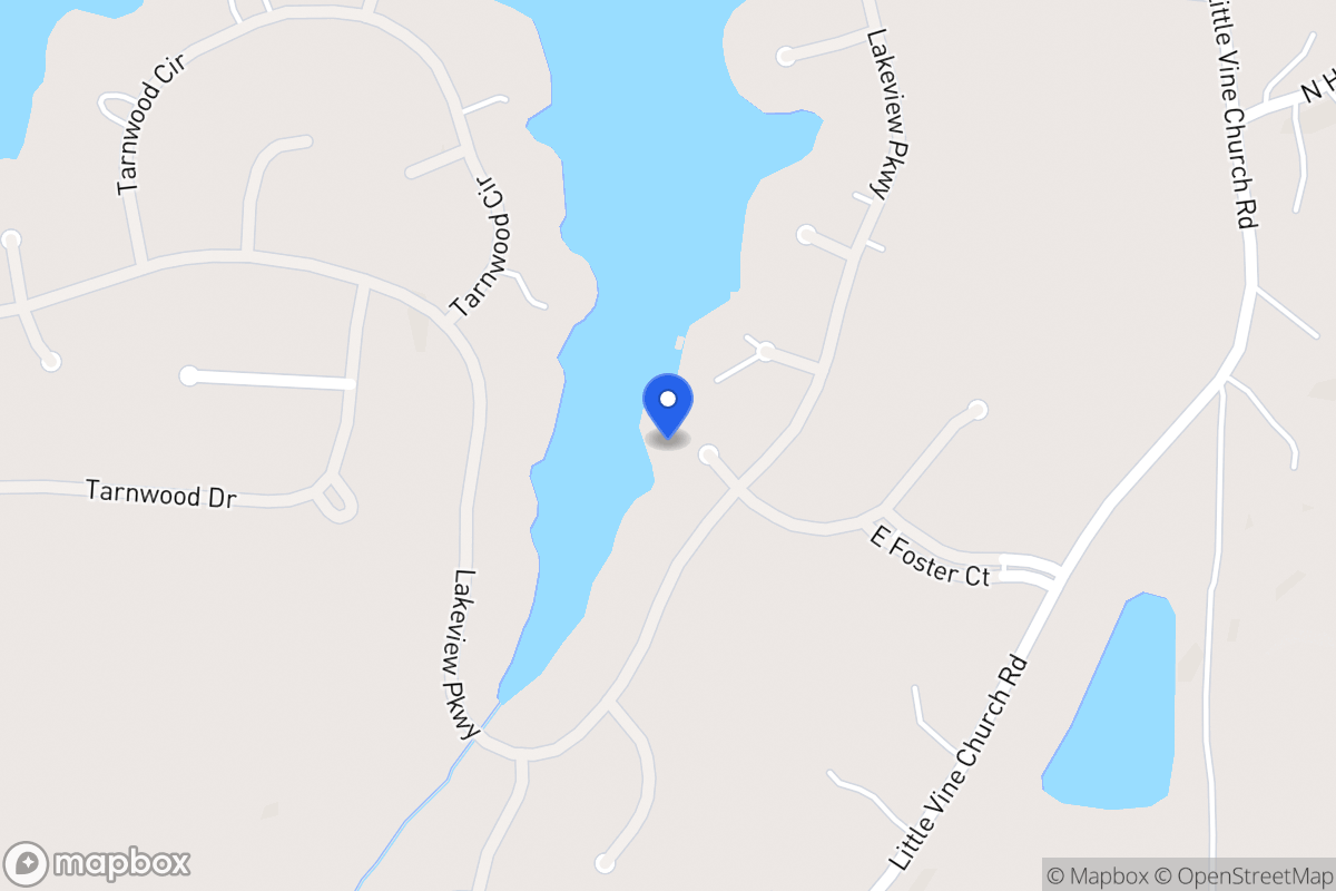 Map of 10093 W Foster Ct