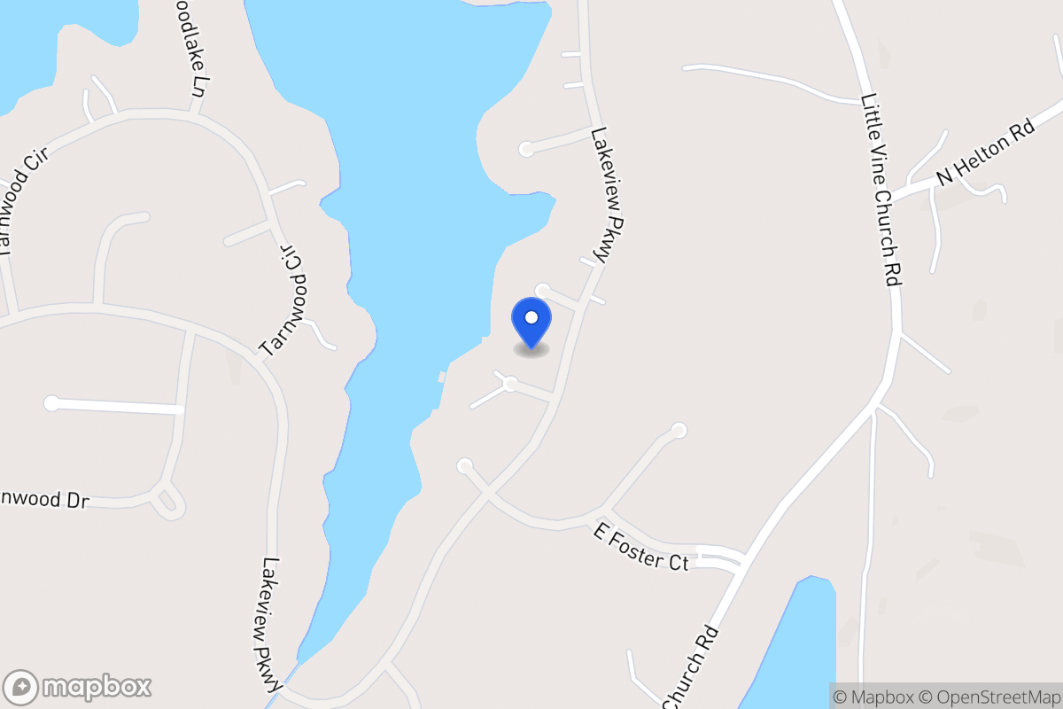 Map of 10104 Lakeview Pkwy